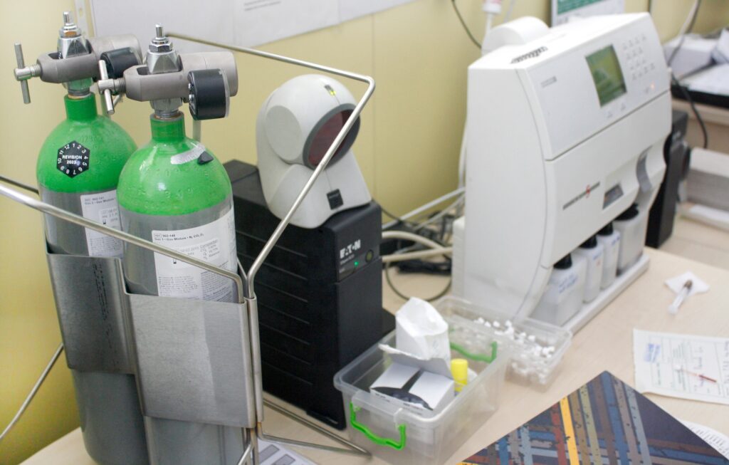 医院实验室里的机器