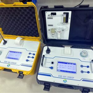 Portable greenhouse gas analyzer