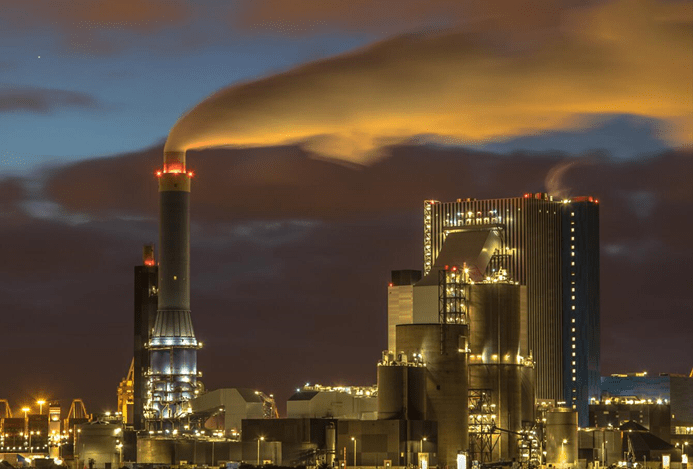 The Application of Monitor Industrial Gas Emissions