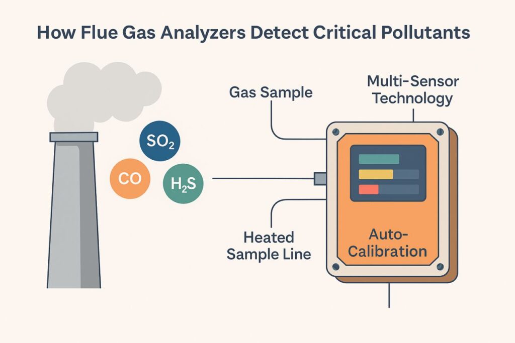 How Do Flue Gas Analyzers Improve Safety and Efficiency in High-Sulfur Natural Gas Processing Plants?