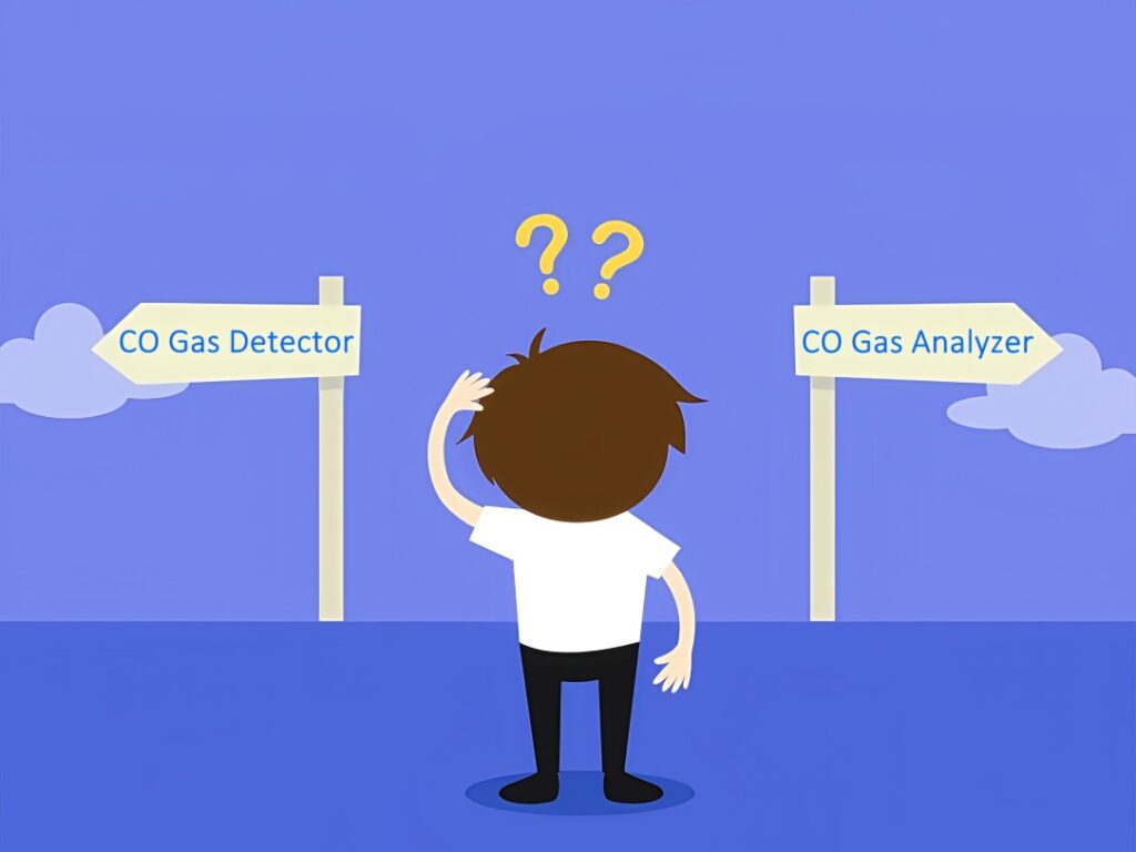 What’s the Real Difference Between a CO (Carbon Monoxide) Detector and a CO Gas Analyzer?