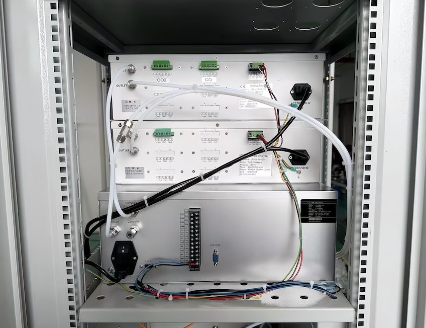 gas analyzers outputs