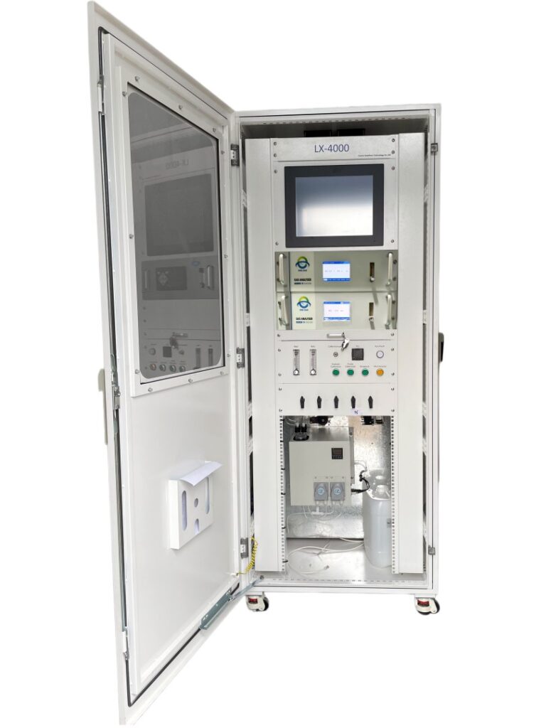 Online gas monitoring system