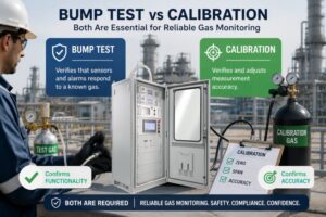 bump test and calibration