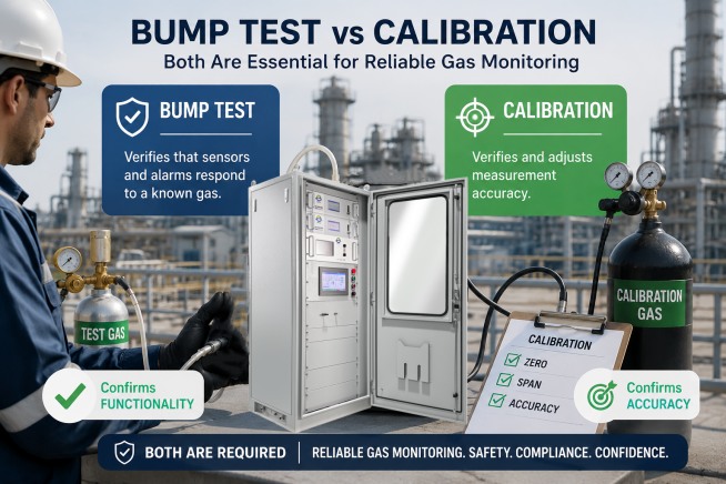 bump test and calibration