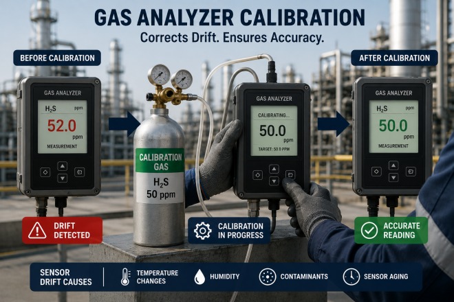 gas analyzer calibration