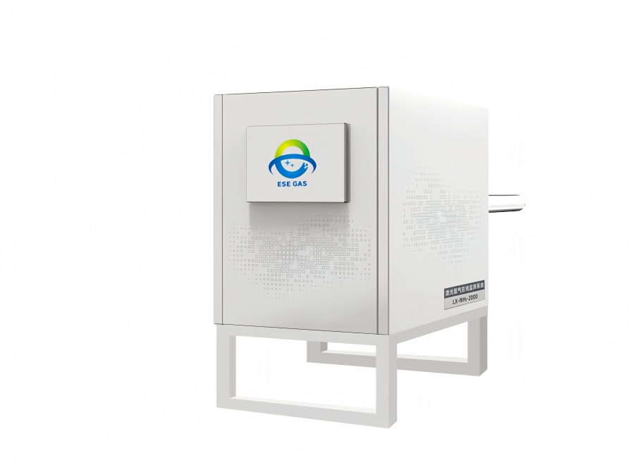 Wall-mounted TDLAS gas monitoring system