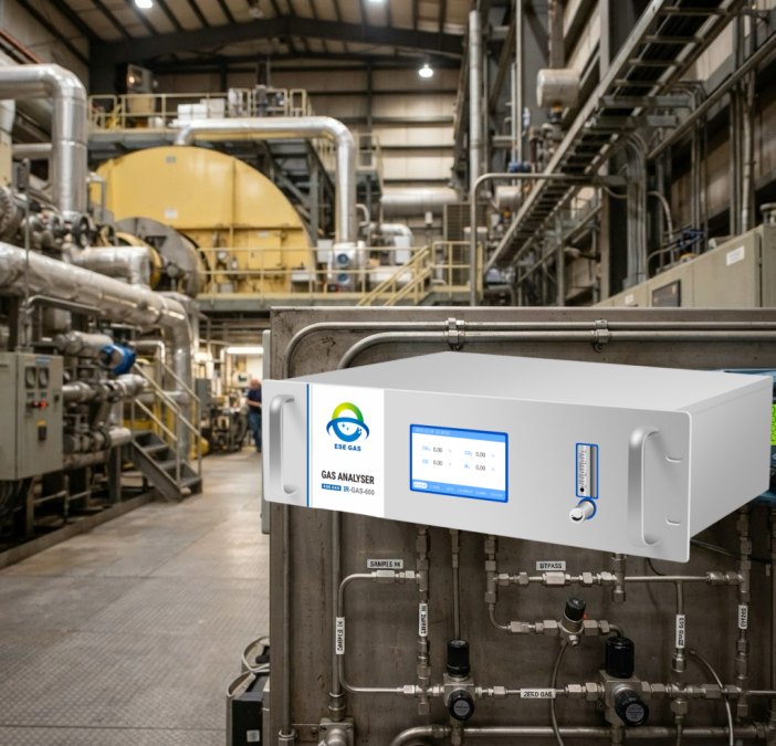 process gas analyzer in gas fired power plant