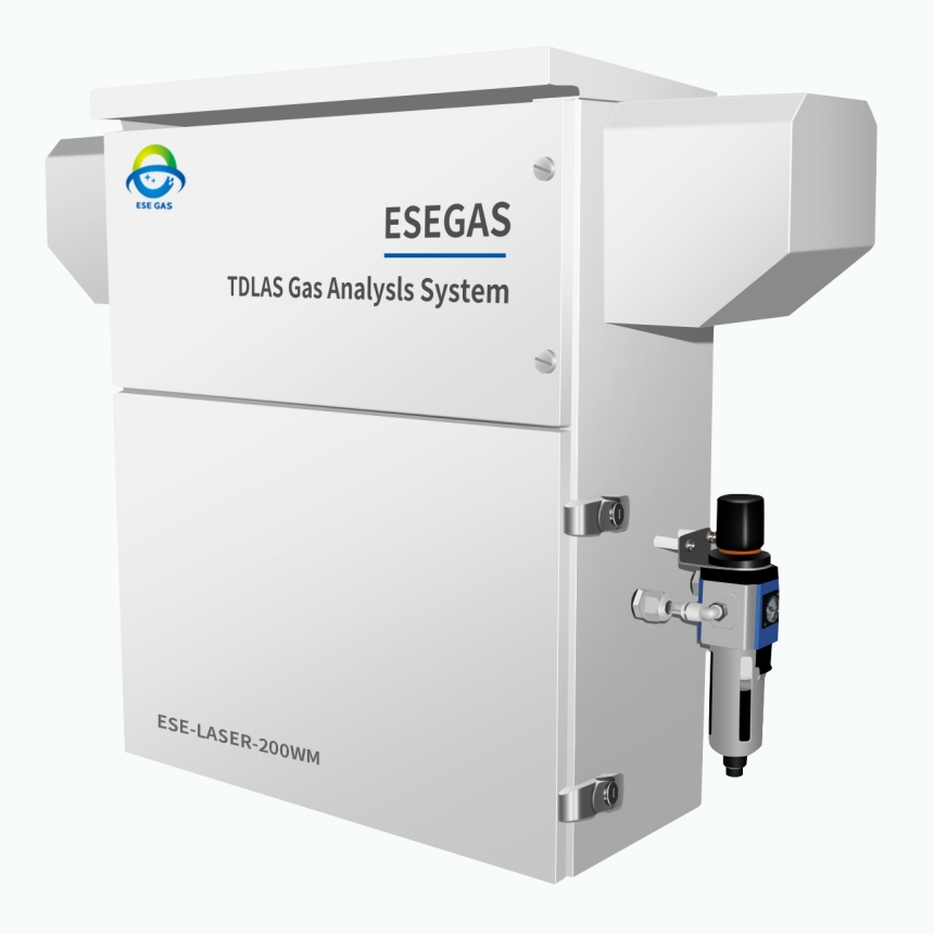 Wall mounted TDLAS Online HCl Analysis System