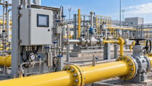 hydrogen blended natural gas monitoring cover